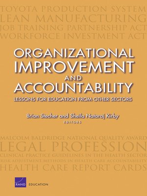 cover image of Organizational Improvement and Accountability